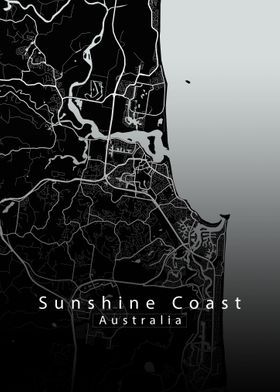 Sunshine Coast City Map