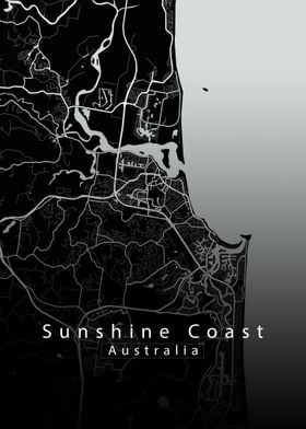 Sunshine Coast City Map