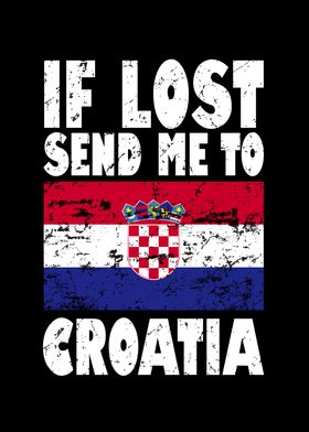 Croatia Flag Saying