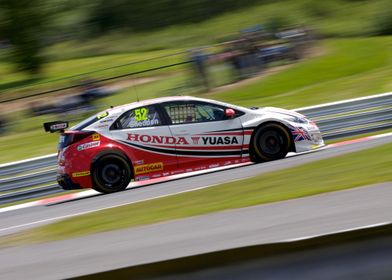 BTCC Shedden Honda