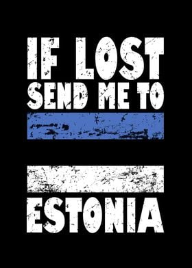 Estonia Flag Saying