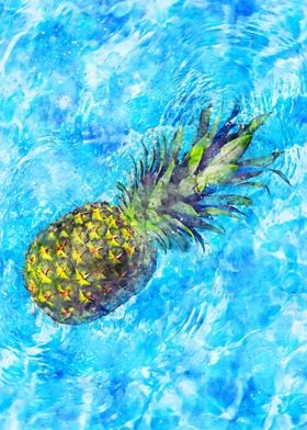 Pineapple In The Water