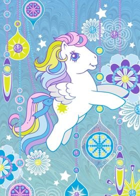 Frosted Pony\' Posters Displate | | Pony My Little