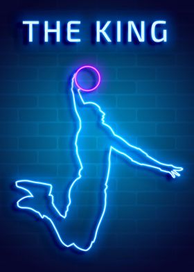 the king neon