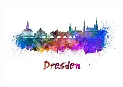 Dresden skyline