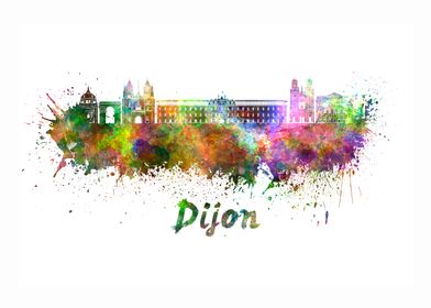 Dijon skyline