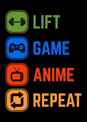 Lift Game Anime Repeat