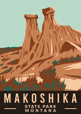 Makoshika State Park