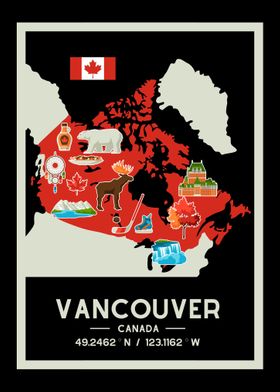 Vancouver City Map