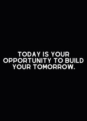 Build Tomorrow Quote