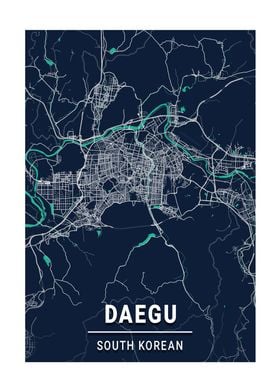 City Map Daegu