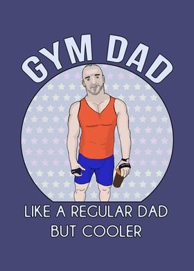 Cooler Gym Dad