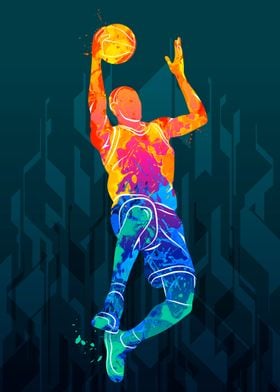 Abstract Basketball