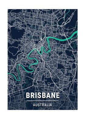 City Map Brisbane