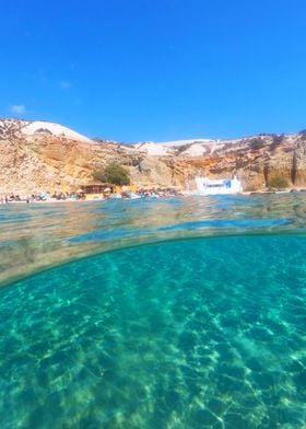 Milos island Greece
