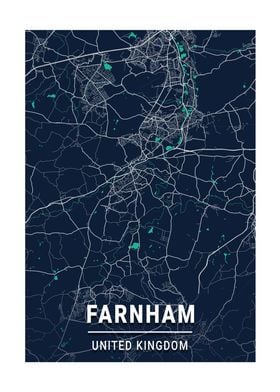 City Map Farnhan