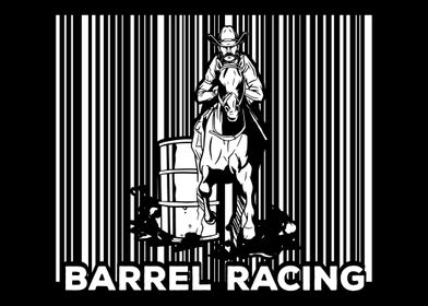 Barrel Racing Show Horse