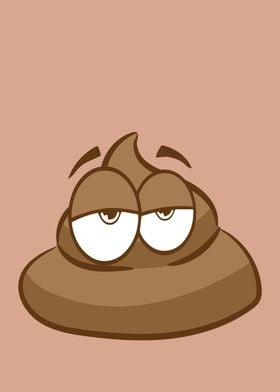 Funny Poop Emoji' Posters | Simon Clement | Displate
