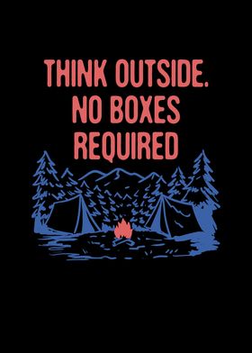 Think Outside No Boxes