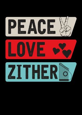 Peace Love Zither