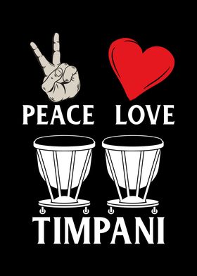 Peace Love Timpani