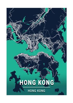 City Map Hong Kong 