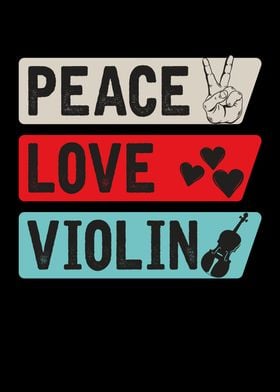 Peace Love Violin