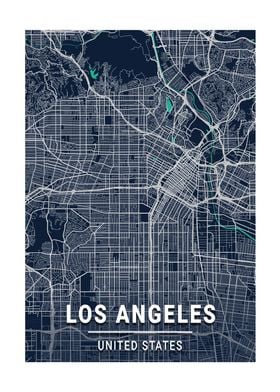City Map Los Angeles