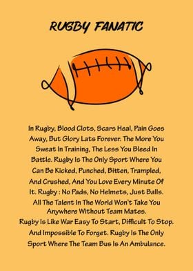 Rugby definition poster