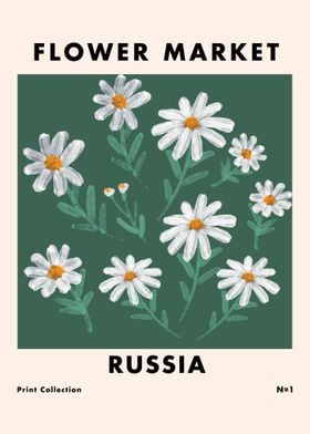 Flower Market Russia