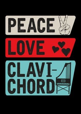 Peace Love Clavichord