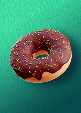 Donuts  plastic 3D