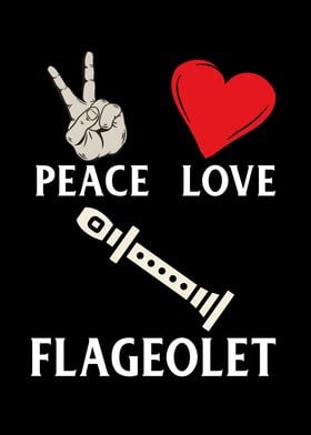 Peace Love Flageolet Music