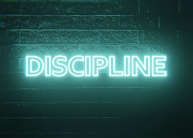 discipline neon