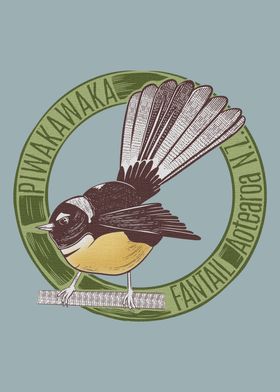 Fantail NZ BIRD