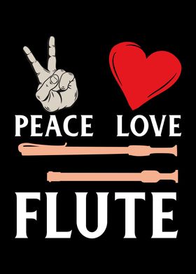 Peace Love Flute