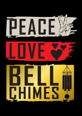 Peace Love Bell Chimes