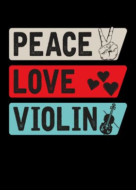 Peace Love Violin