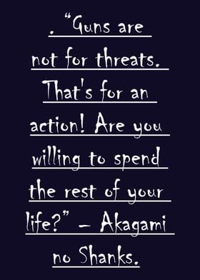 akagami no shank qoutes