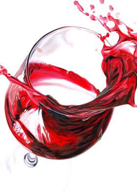 Red Wine Splash