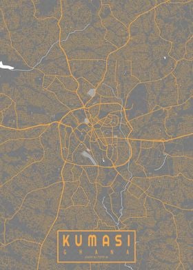 Kumasi City Map Bauhaus