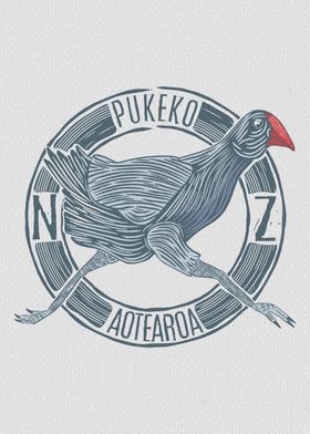 Pukeko NZ bird