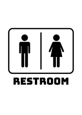 Restroom Sign