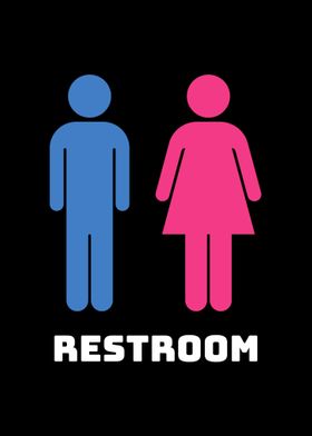 Restroom Sign