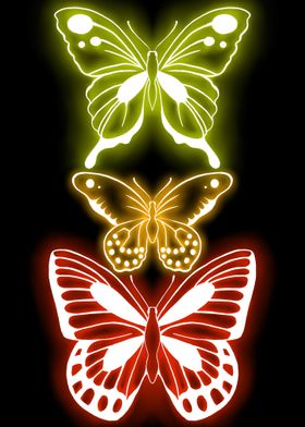 NEON Butterfly