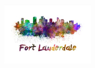 Fort lauderdale skyline