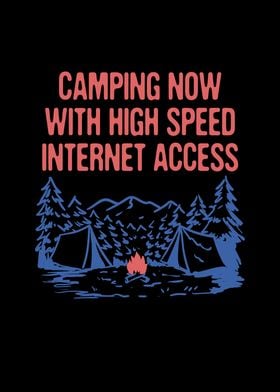 Camping Now With Internet