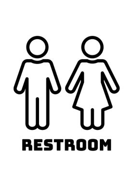 Restroom Sign