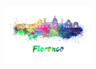 Florence v2 skyline