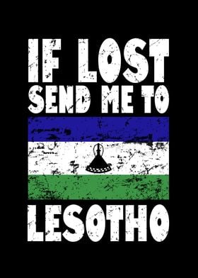 Lesotho Flag Saying